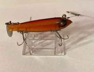 Vintage Heddon Spook Dowagiac Glass Eye Fishing Lure
