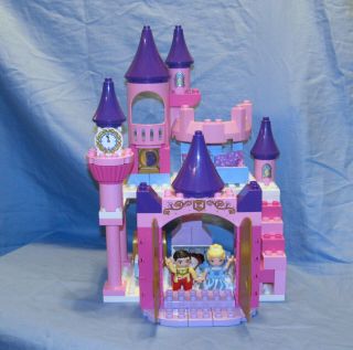 LEGO Duplo 6154 Disney Cinderella ' s Castle Set Complete Box Princess Prince 2