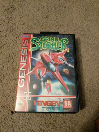 Grind Stormer - Sega Genesis Case Only.  Authentic.  Rare