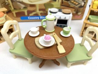 Sylvanian Families - Country Kitchen Furniture Set - Boxed & In 2