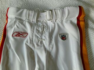 2009 - Kansas City Chiefs - Team Issued Game Uniform Reebok Pant RARE 2