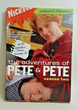 Nickelodeon The Adventures Of Pete & Pete Season Two (dvd,  2005 2 - Disc Set) Rare
