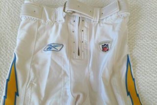 2009 - San Diego Chargers - Team Issued Game Uniform Reebok Pant Rare