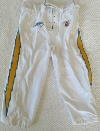 2009 - San Diego Chargers - Team Issued Game Uniform Reebok Pant RARE 3