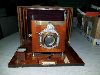G.  Gennert Very Rare Antique Wet & Dry Camera