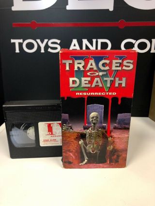 Traces Of Death 4 Iv Vhs Rare Vintage Z Movie Grindcore Dead Alive Productions
