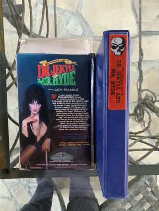 Dr.  Jekyll And Mr.  Hyde - Elvira Thriller Video Big Box VHS Horror 80’s Rare 2