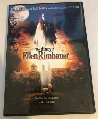 Diary Of Ellen Rimbauer (stephen King) Oop Rare 2008 Dvd Rose Red,  Horror,  Vg,