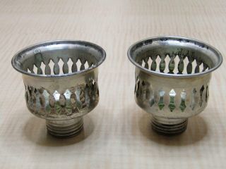 Towle Sterling Silver 51 Candle Inserts For Candlestick Holders 2 " Tall
