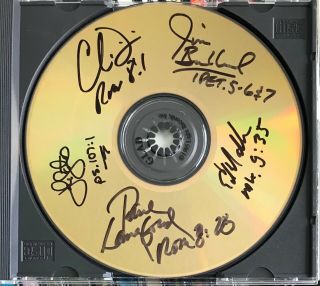 Glad Color Outside The Lines Rare Gold Cd Autographed By All Members