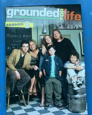 Grounded For Life - Season 3 (dvd) Anchor Bay Rare Oop