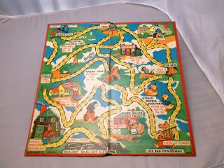 Antique Uncle Wiggly Gameboard,  1920 