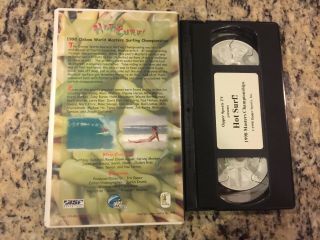 HOT SURF PUERTO ESCONDIDO,  MEXICO 1998 SURFING CHAMPIONSHIP RARE VHS NOT ON DVD 2