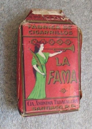 Rare Old La Fama Chile Cigarette Tobacco Pack