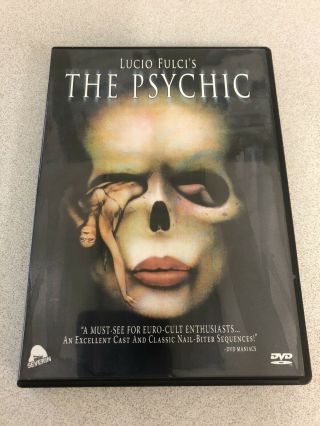 The Psychic (dvd) Lucio Fulci Rare Oop Severin Giallo Horror Movie