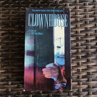 Clownhouse Vhs Rare 80s Horror Movie Classic Killer Clown