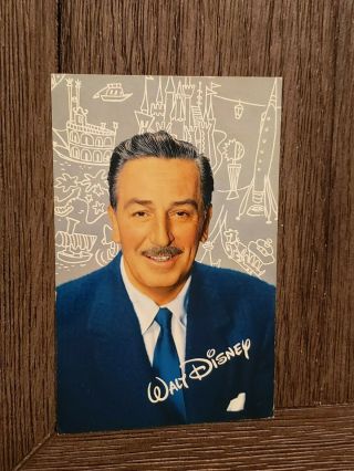 Disneyland Rare Walt Disney Vintage Post Card