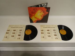Nm - Gorgeous Jimi Hendrix Electric Ladyland Lp Rare 1975 Reprise Label Variant