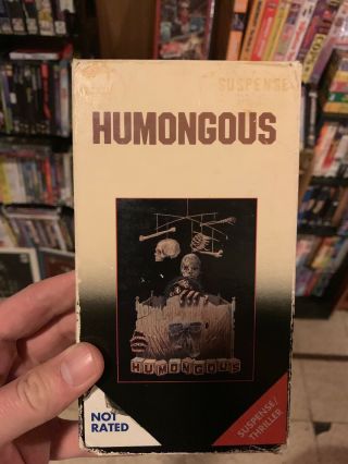 Humongous 1982 Vhs Cult Horror Rare Embassy
