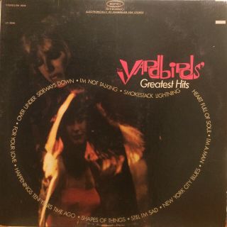 The Yardbirds Greatest Hits Lp Epic Bn 24246 Rare Stereo Nm