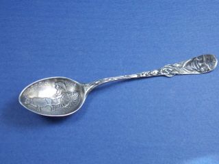 Sterling Silver Paye & Baker Norfolk Va Souvenir Demitasse Spoon Old South