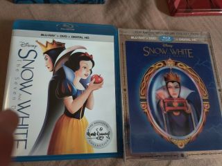 Snow White And The Seven Dwarfs Blu - Ray Rare Lenticular Slipcover Best Buy