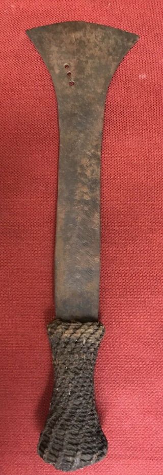 Antique African Knife Short Sword 1890 