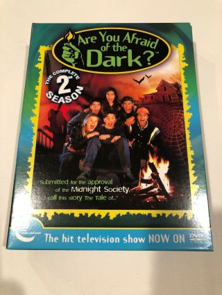 Are You Afraid Of The Dark? The Complete 2nd Season 2 Dvd 3 Discs - Rare