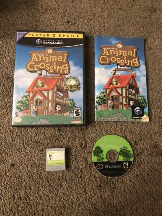 Rare Animal Crossing Complete Cib (nintendo Gamecube)