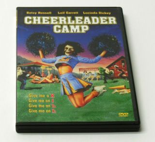 Cheerleader Camp 1988 Dvd Rare Oop Horror Region 1 Widescreen Anchor Bay