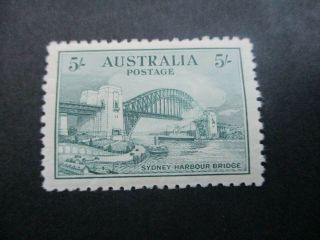 Pre Decimal Stamps: 5/ - Bridge - Rare - (e286)