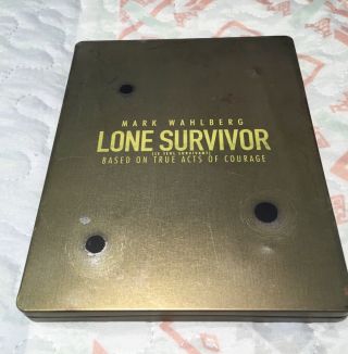 Lone Survivor Canada Future Shop Exclusive Blu - Ray Steelbook Oop,  Rare