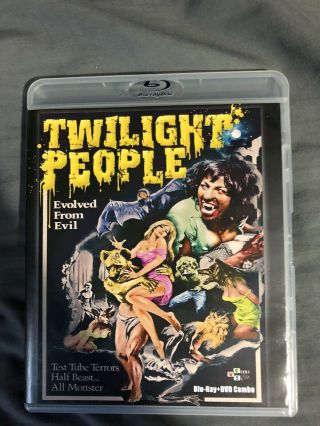 Twilight People (blu - Ray Disc,  2018) Cult Horror Rare