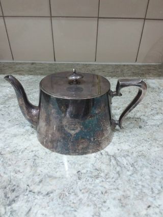 Cobden Hotel Ware Silver Plated Coffee/hot Water Pot.  By Collis&co.  Birmingham.