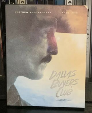 Dallas Buyers Club Full Slip Blu Ray Steelbook Dvd Limited Kimchi Rare Oop