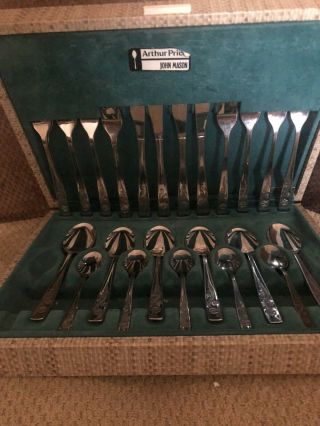 Vintage Arthur Price Silver Plated Cutlery Set