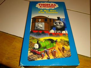 Thomas & Friends A Big Day For Thomas Vhs Very Rare
