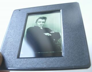 JOHNNY CASH 35mm SLIDE Negative - UK Archives ONLY THIS ONE RARE 2