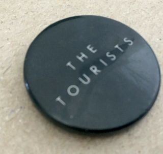 Tourists Rare Badge Pin Annie Lennox Eurythmics 1980 Music Memorabilia