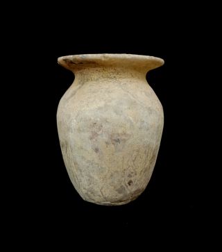 Rare Vessel Egyptian Ancient Egypt Stone Old Kingdom Faience Bc Antique Vase 2