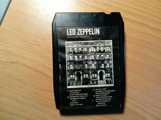 Led Zeppelin Physical Graffiti Rare 15 Track 8 - Track Cartridge