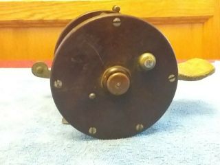 VINTAGE RARE PENN SEAFORD FISHING REEL PATENT PEND.  1930 ' S COLLECTORS LOOK 2