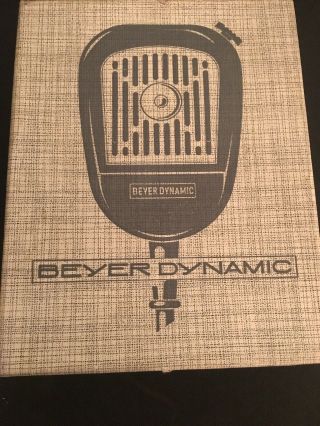 Rare Vintage Metal Beyer Dynamic M57 Microphone Cb