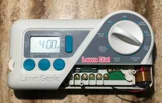 Lawn Genie Lawn Dial 6 Valve Two Program Dial Indoor Irrigation Controller Rare