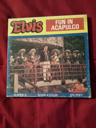Elvis Presley Fun In Acapulco 8mm Movie Film Rare Oop Nla