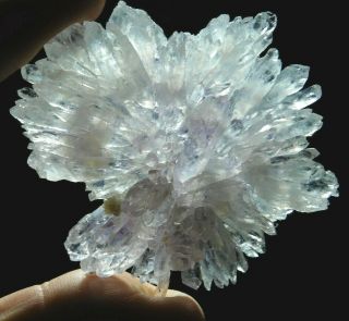 A Small Very Rare Amethyst Crystal Flower Cluster From Brazil 54.  3gr E
