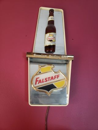 Vintage Falstaff Beer Lighted Sign Extremely Rare - 50 