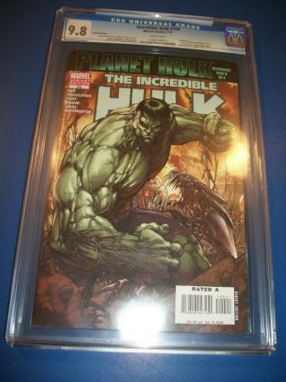 Incredible Hulk 100 Rare Michael Turner Variant Cgc 9.  8 Nm/m Planet 1st Pr Wow