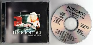 Madonna - Drive Me Wild Rare 1990 Live Cd Blond Ambition Tour