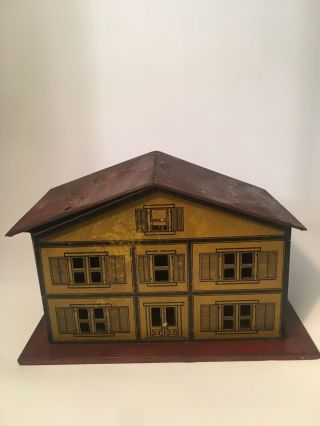 Antique Doll House - Very Old Antique Doll House